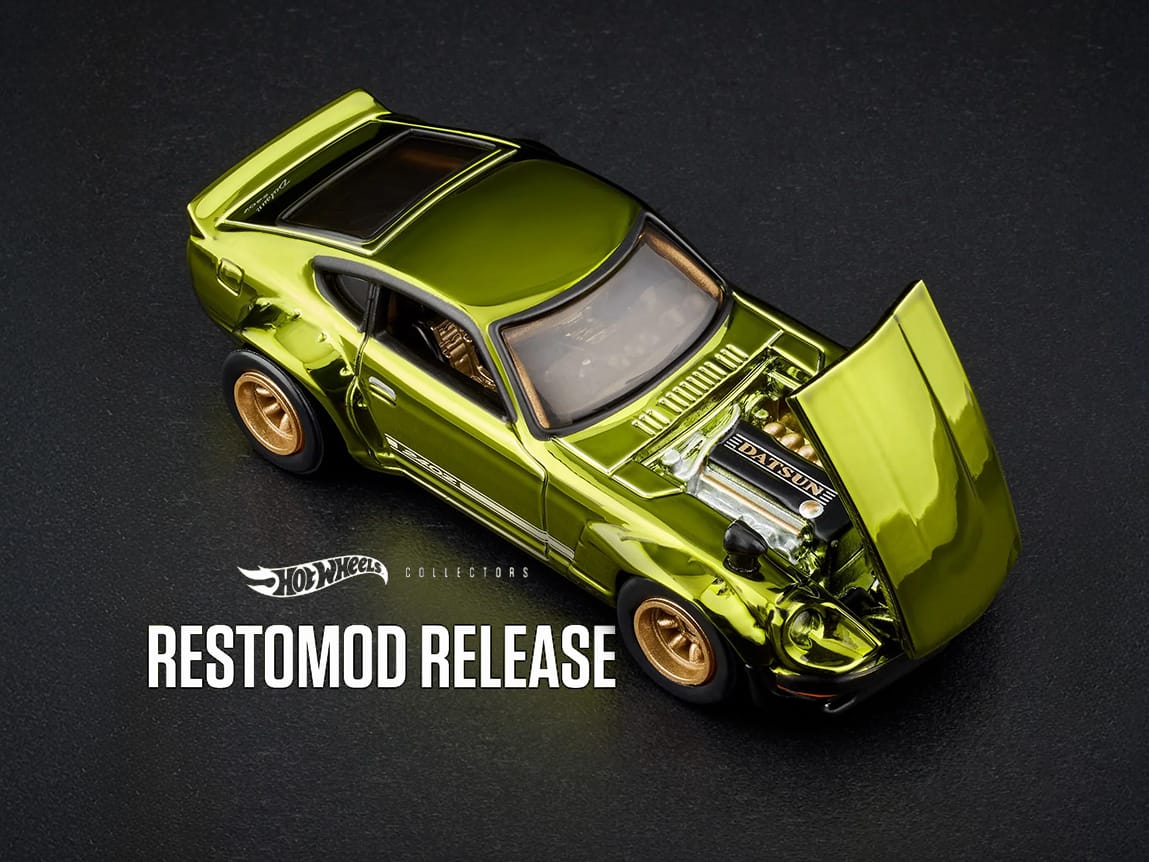 Hot Wheels: 240Z Custom is the latest 'Red Line Club' edition