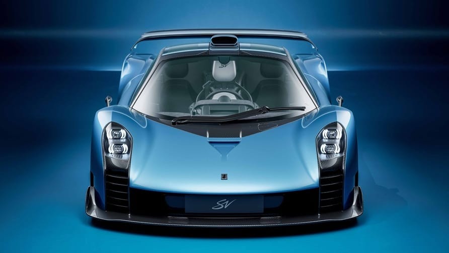 The GMSV Le Mans GTR is all fins and longtail lustre