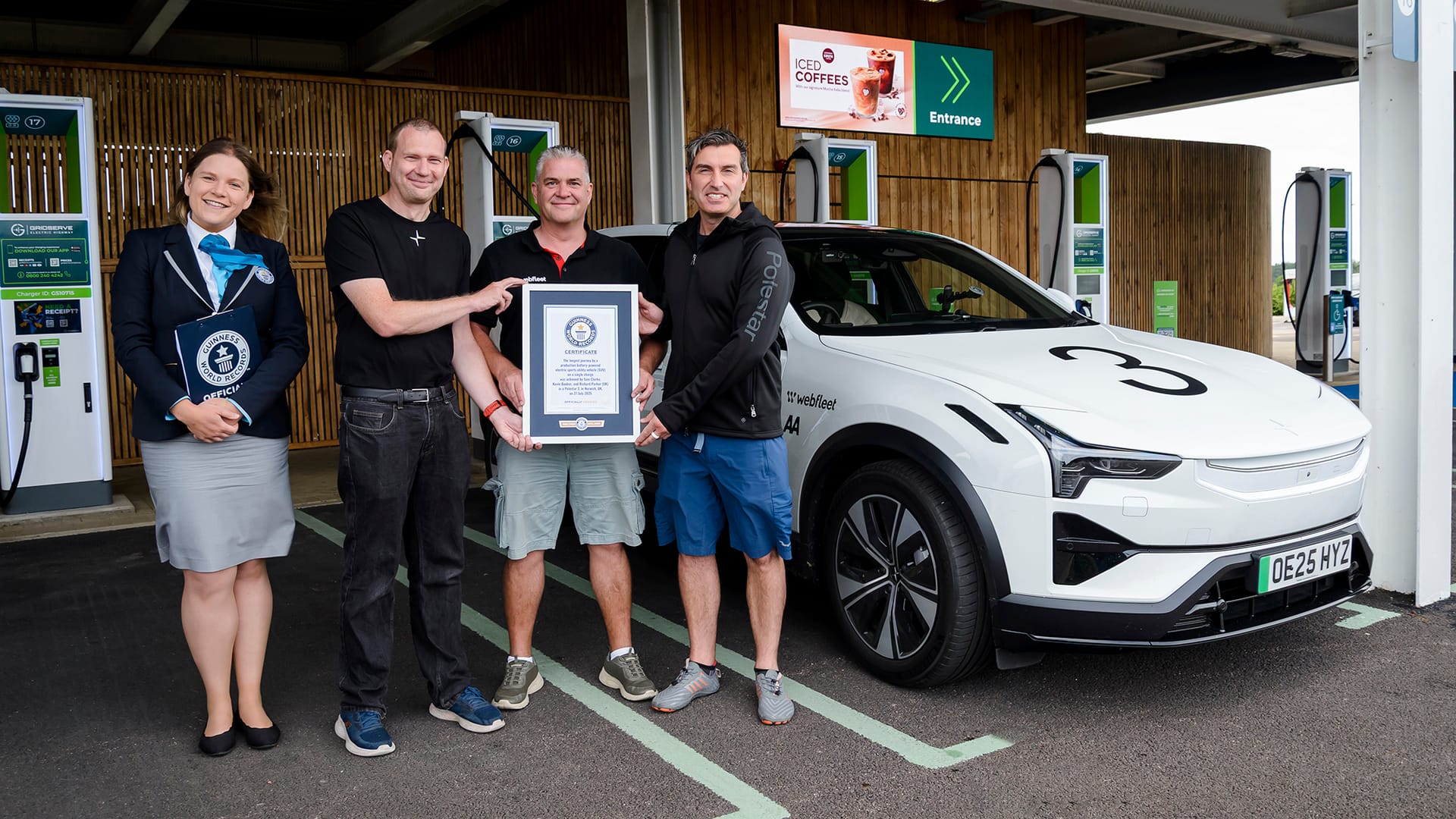 Polestar 3 hits nearly 1000km to set Guinness record
